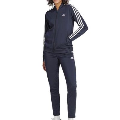 Survetement Femme Adidas Essentials 3 Stripes Bleu Manches Longues Multisport Bleu Cdiscount Pret a Porter