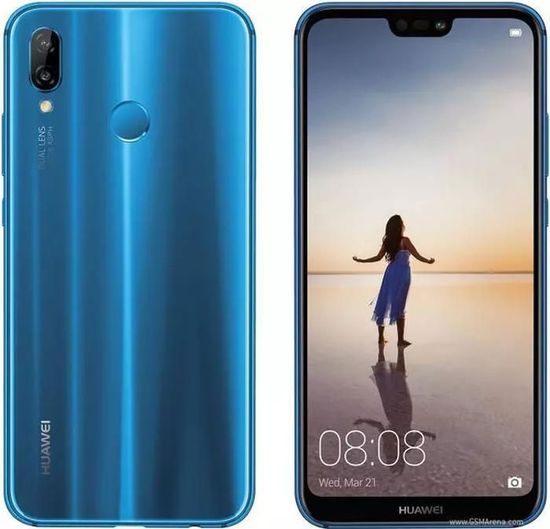 Smartphone HUAWEI P20 Lite Bleu - 128Go - 5.84