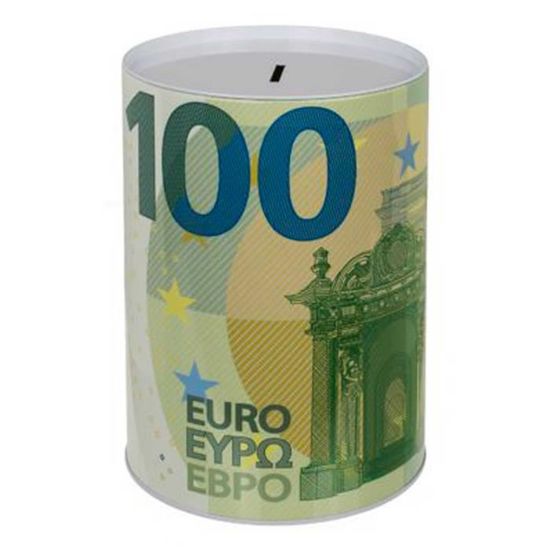Tirelire en Métal – Grand Modèle (Motif Aléatoire Euro ou Dollar) –  EVITRINE DAKAR