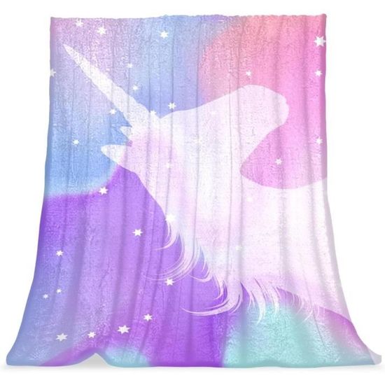 Fun House - Sac De Couchage Licorne Avec Oreiller Intégré - 55x121 Cm - Dès 3 Ans