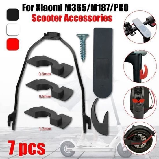 7PCS Accessoires Trottinette Electrique pour Xiaomi M365 M187 PRO NOIR L22598