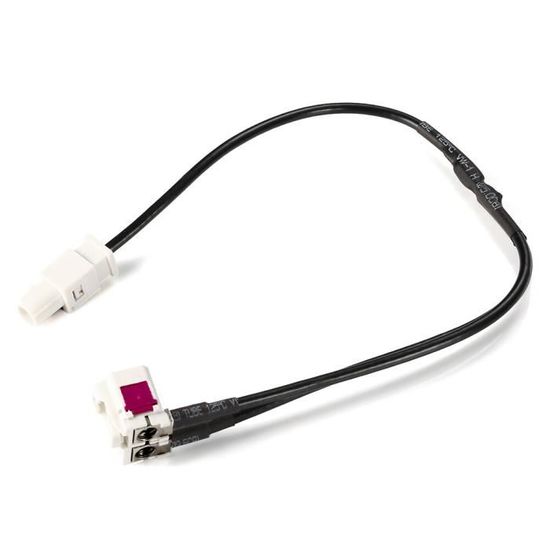 ANTENNE Cable Adaptateur Fakra Iso Noir pour antenne autoradio VW BMW  Renault Audi247 - Cdiscount Auto