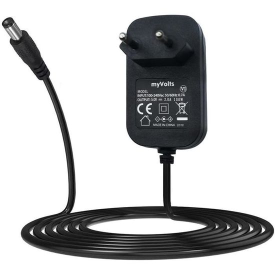 Chargeur 9V Compatible Avec Clavier Casio CTK-720