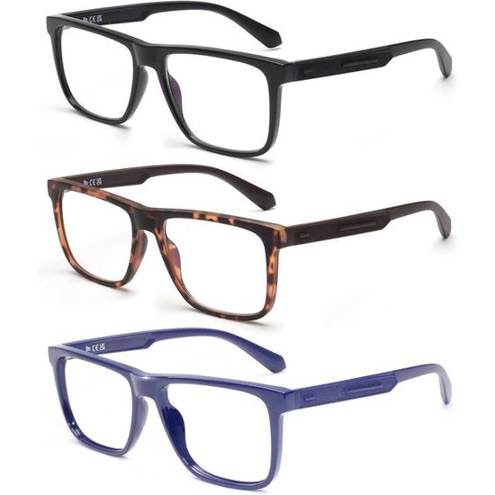 Lunettes Anti-Lumière Bleue Sans Monture - Protection Écran Pour Hommes Et Femmes - Style Minimaliste