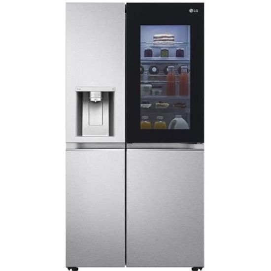 Réfrigérateur américain LG GSXV90MBAE Inox 