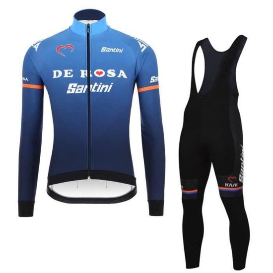 Maillot De Cyclisme Homme Manches Longues - Respirant, Séchage Rapide, Tissu élastique - Pour VTT, Vélo Route - 5