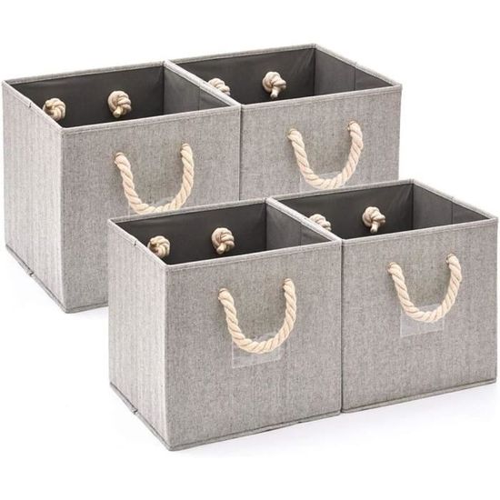 HOX Kids Boîte De Rangement Pliable Minecraft - Cube Tissu Avec Poignées Pour Jouets