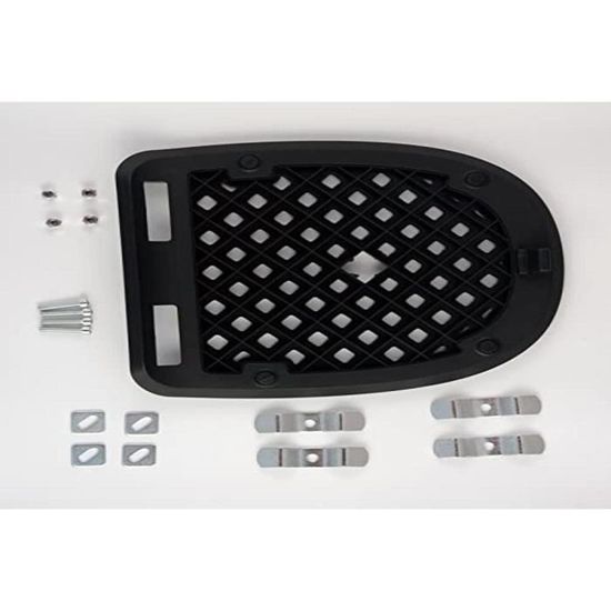 Top Case Moto A-Pro 32L Argent - Coffre De Rangement Scooter Avec Réflecteur, Serrure Sécurité