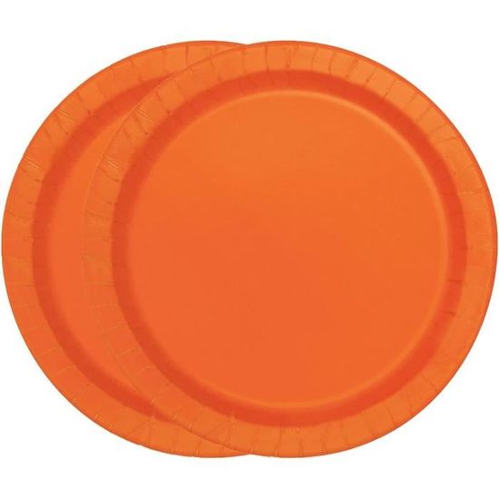 Assiettes En Carton Rose Vif - Lot De 20 - Diamètre 18 Cm - Pour Anniversaire, Fête, Saint-Valentin