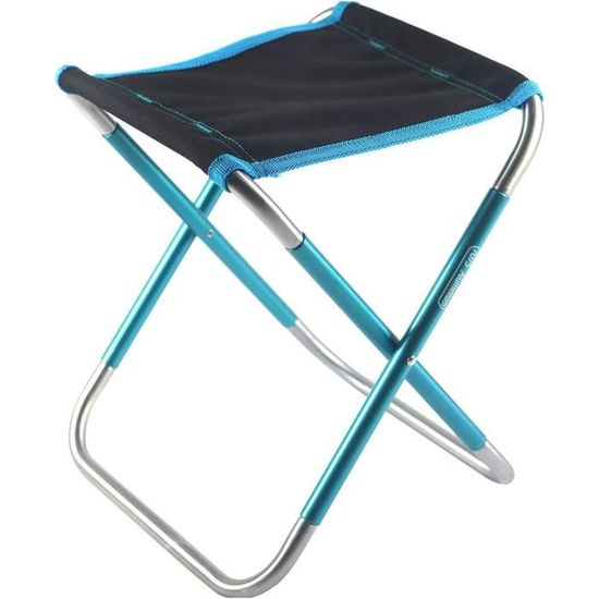 Mini Tabouret De Camping Pliant – Léger, Compact, En Acier Et Tissu Oxford, Pour BBQ, Pêche Et Rando