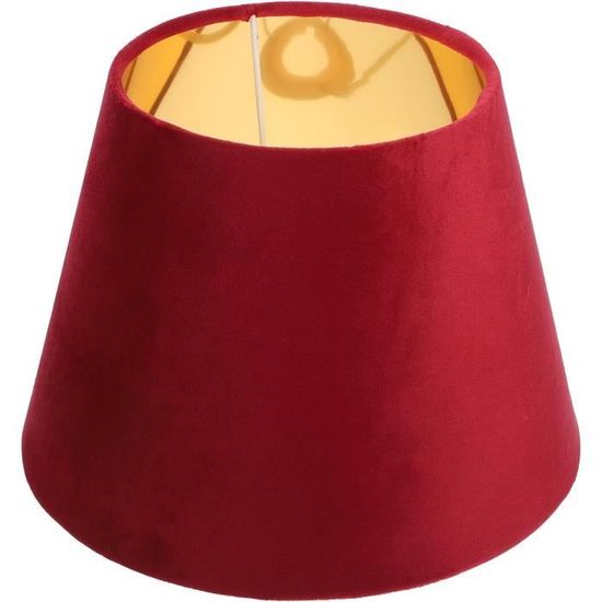 Abat-Jour En Tissu Abat-Jour Cylindrique Clip Sur Ampoule Couvercle De