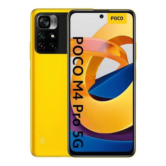 Xiaomi POCO M4 Pro 5G 4Go/64Go Jaune POCO (POCO Yellow) Double SIM 21091116AG