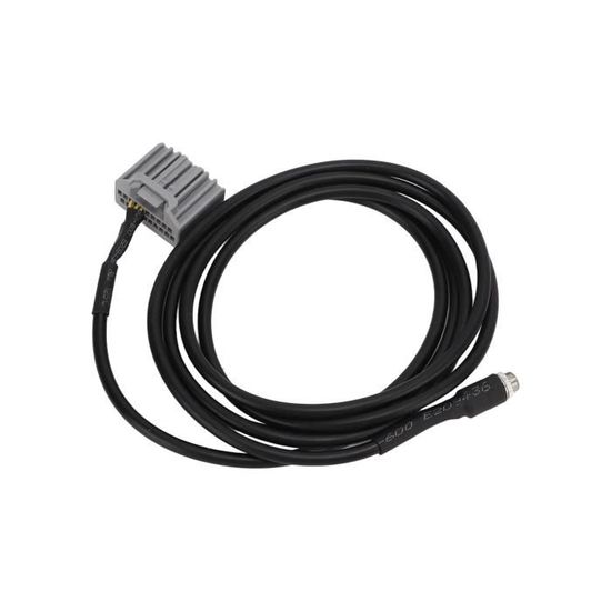 Adaptateur Autoradio Câble Auxiliaire D'entrée 3,5 Mm Jack Récepteur Lecteur De Musique