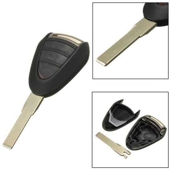 Housse étui Pour Clé Télécommande Porsche Cayenne/911 - Lot De 3 Pièces Rose - Uxcell