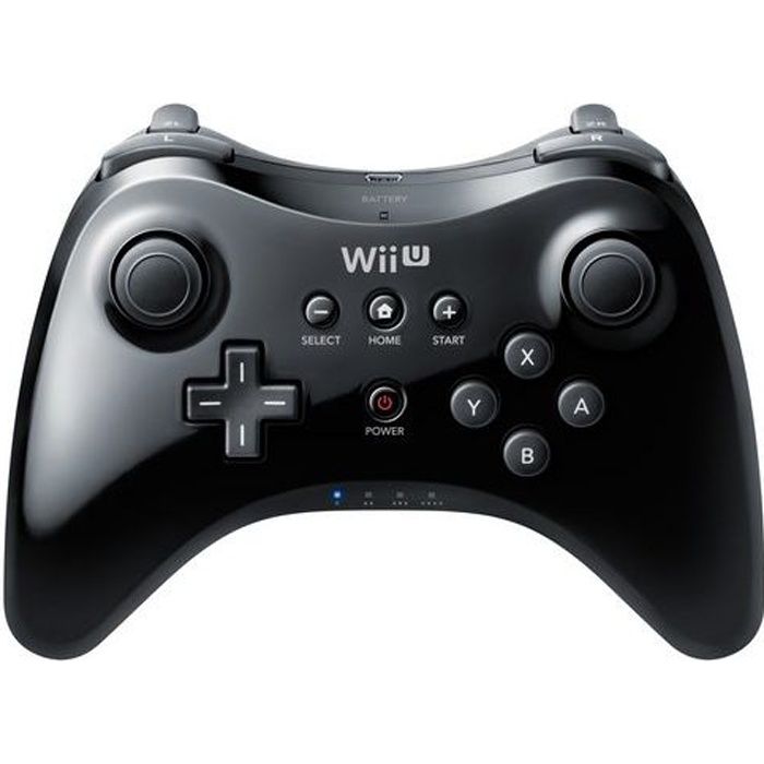 Manette Classique Wii U Pro Noire