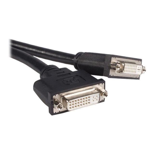 STARTECH Câble LFH 59 Mâle vers Femelle double DVI I DMS 59 - 20 cm