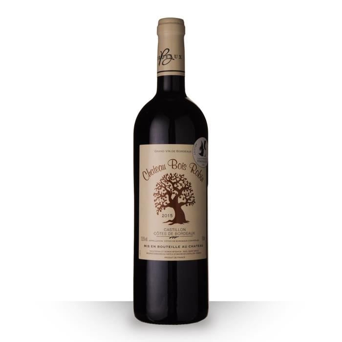 Château Bois Robin 2015 AOC Côtes de Bordeaux Castillon - 75cl - Vin Rouge