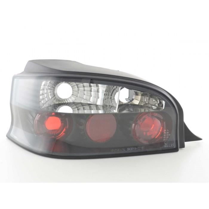 Feux arrieres pour Citroen Saxo (type S/S HFX/S KFW) An 96-02, noir