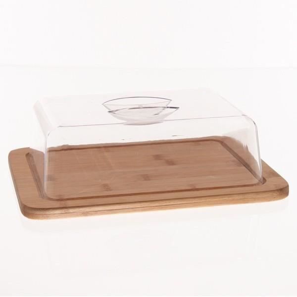 Plat, cloche a fromage Cloche a fromages en bambou