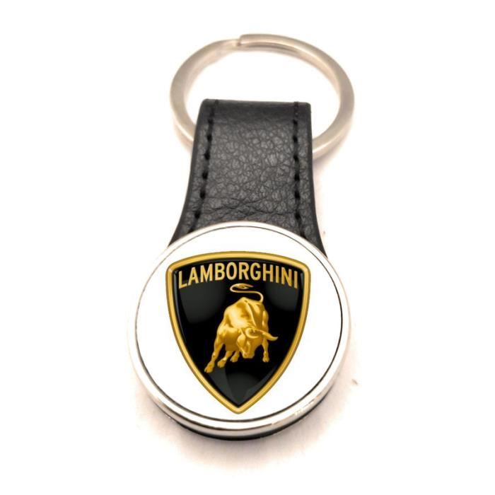 Porte-clés acier-simili cuir Road Runner - Lamborghini