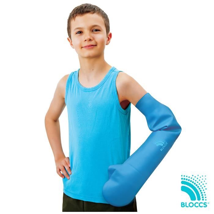 Bloccs – Protège-plâtre pour enfant 100% étanche - Bras entier (L)