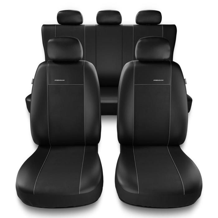 PR2 A Noir - Housses de sieges universelles compatibles avec RENAULT MEGANE 1 2 3 4 III IV PU8086