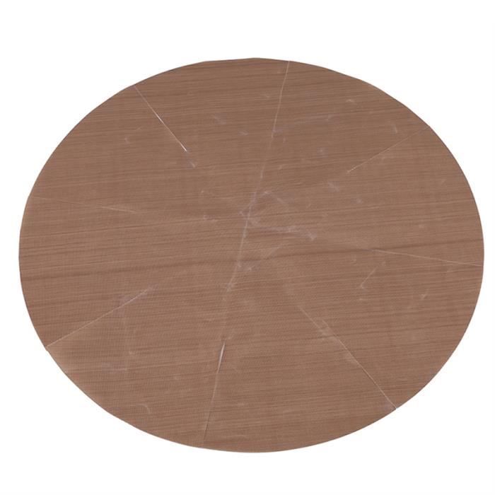Rond sans moule gâteau tapis antiadhésif linoléum tapis de cuisson cuisine pâtisserie outils gâteau Biscuit outils - 6 inches #B