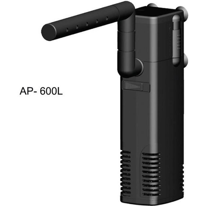 Entretien aquarium,Pompe à filtre Submersible pour Aquarium, tortue, Reptile, grenouille, niveau bas, eau GQ - Type ap-600l