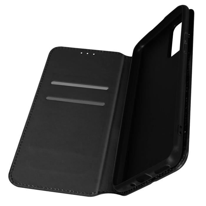 Housse Oppo Find X5 Pro Portefeuille Fonction Support Vidéo noir