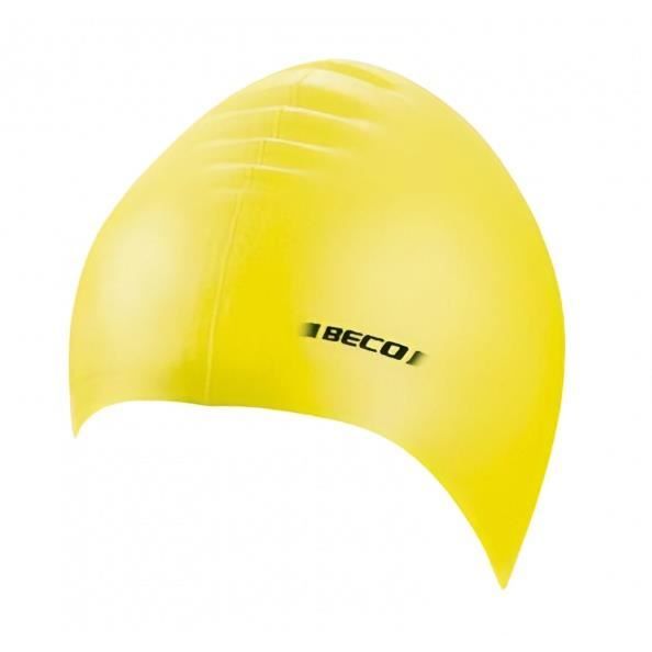 Beco bonnet de bain unisexe silicone jaune taille unique