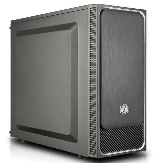 COOLER MASTER LTD BOITIER PC MasterBox E500L - Argent - Verre trempé - Format ATX (MCB-E500L-KN5N-S02)