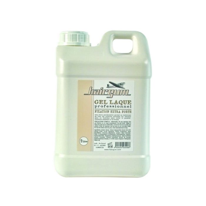 Hairgum Gel laque fixation extra , Gel laque fixation extra Effet Fixant 2000ml, Homme