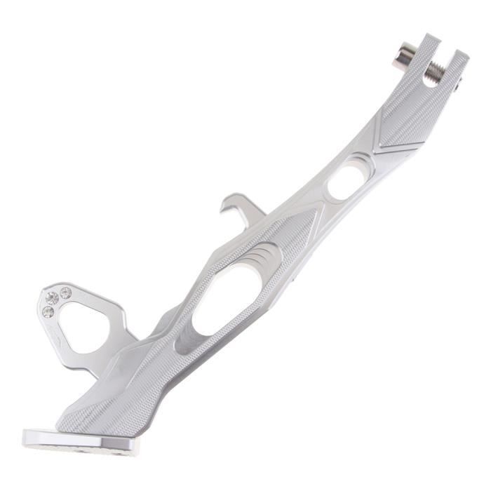 Béquille Latérale De Moto En Aluminium Pièce Détachée blanc