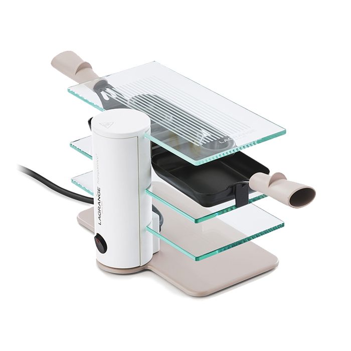 LAGRANGE 009208 Raclette 2 Transparence® - Mineral