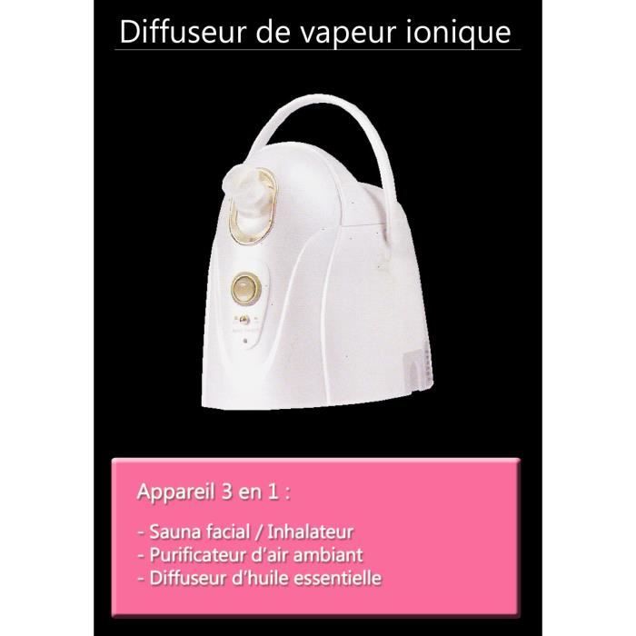 SAUNIA FACIAL APPAREIL A VAPEUR IONIQUE