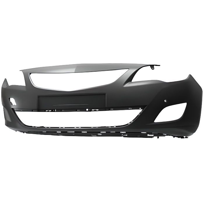 Pare chocs avant pour OPEL ASTRA J 2010-2012, trous capteurs radar, Neuf à peindre.