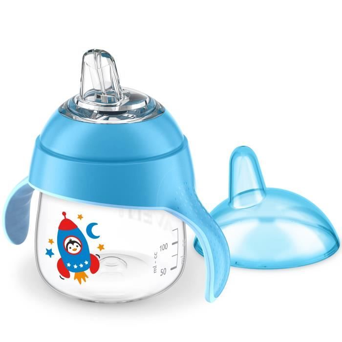 PHILIPS AVENT SCF746/02 Tasse bec anti-fuites - 200 ml - Bleu