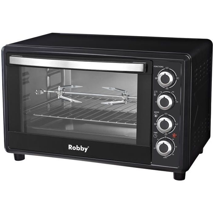 Four multifonction chaleur tournante 45l 2000w noir