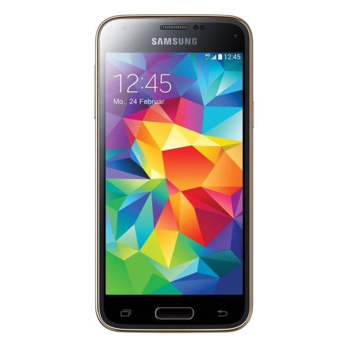 smartphone SAMSUNG S5 MINI Noir, débloqué.