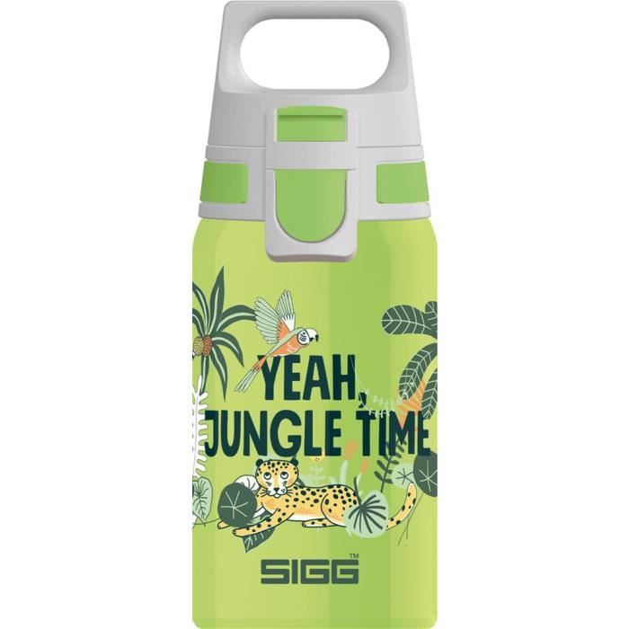 Sigg gobelet à boire Jungle boys 0,5 litres acier inoxydable vert