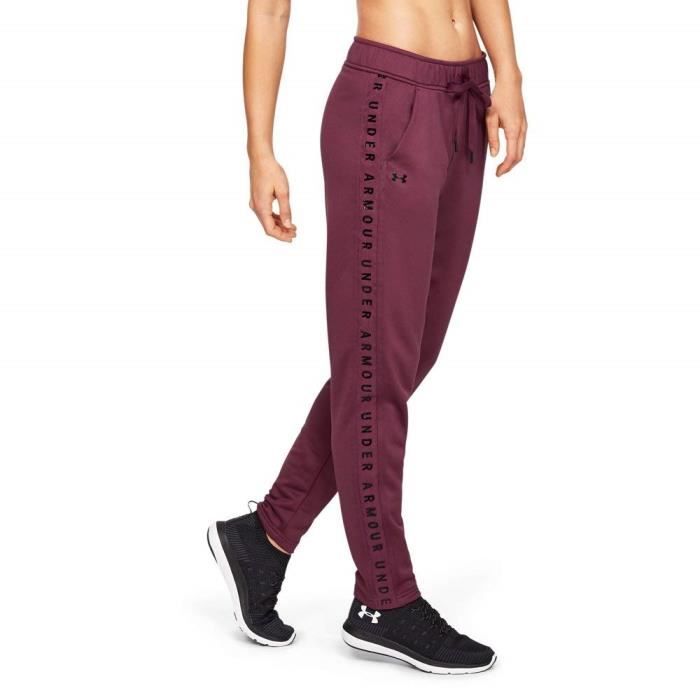 Under Armour Tech Terry Pantalon Femme, Violet, FR : S (Taille Fabricant : SM) - 1344490-569