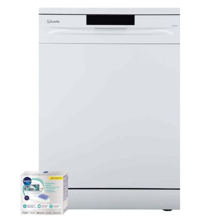 VEDETTE Lave-vaisselle posable blanc 47dB 13 couverts 60cm Panier réglable