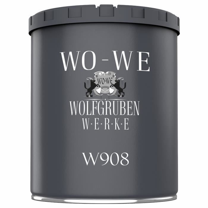 1L Gris anthracite - Peinture métal Anti corrosion fer, acier W908 - Haute protection extérieur