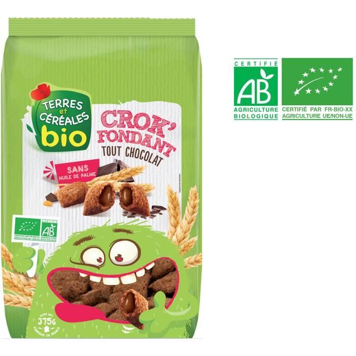 TERRES ET CEREALES Crok'fondant tout choco - 375 g