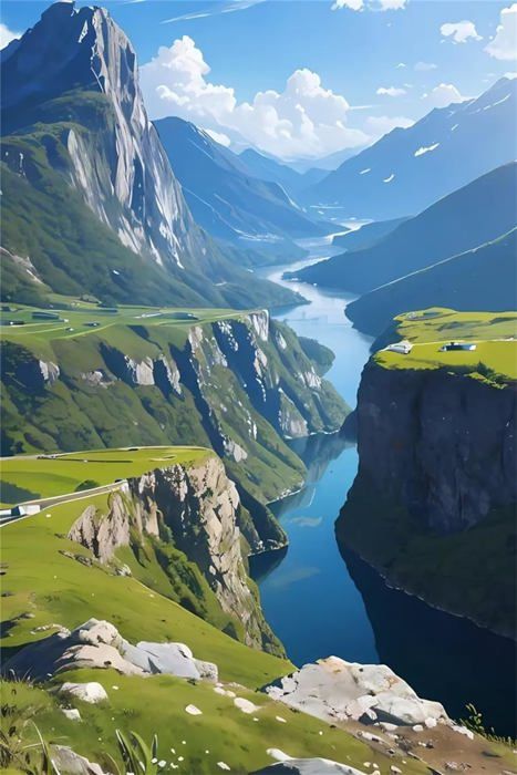 Diamond Painting Paysage Automne 5D - Kit Grand Format 30x40 Cm Pour Adultes, Loisirs Créatifs Et Cadeau Femme - 5