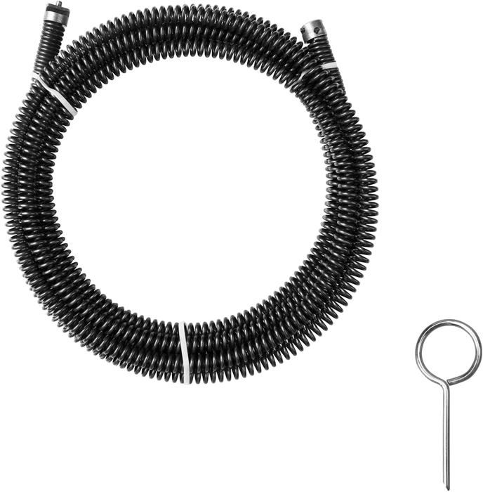 Furet Déboucheur De Canalisation PRCI - Longueur 2 M, Diamètre 18 Mm, Avec Brosse - Neuf Sous Emballage