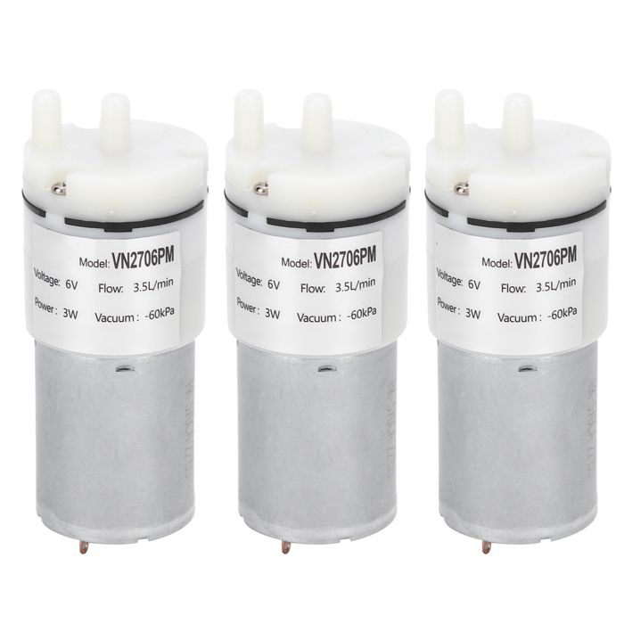 Meilleurs prix pour Lot de 3 micro-pompes à eau mini moteur submersible accessoires dair pour aquarium DC6V VN2706PM