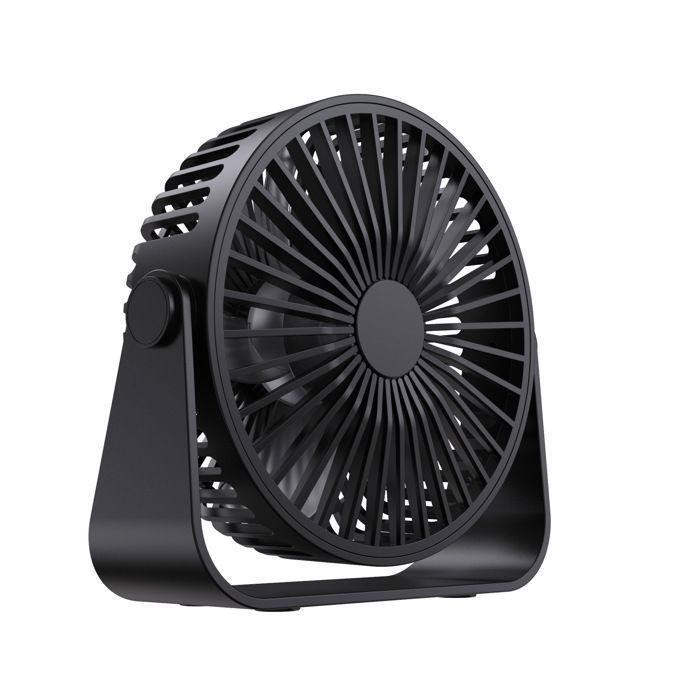 Ventilateur de bureau - YYV - Ventilateur USB - 3 vitesses - Silencieux - Réglable 360° - Yyv