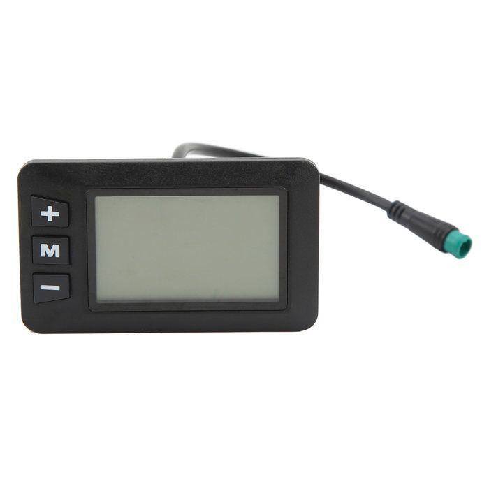 Compteur de vélo électrique avec écran LCD fabrication exquise étanche 36 V