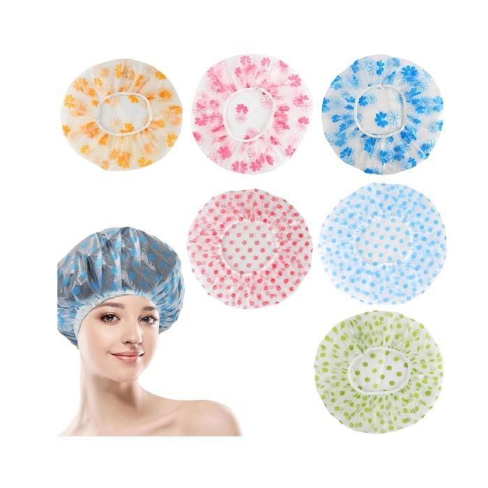 Lot De 2 Bonnets Pour Sèche-Cheveux - Bonnets De Séchage Et Permanente Pour Soins Capillaires à Domicile